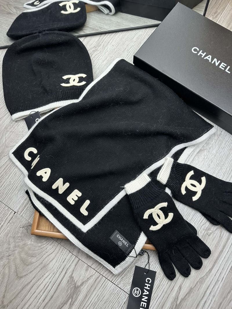 Chanel Caps Scarfs